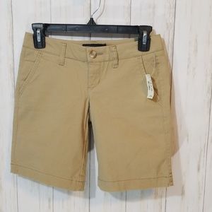Aeropostle tan Bermuda shorts size 000
